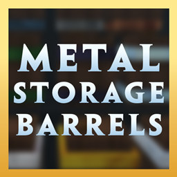 Metal Storage Barrels