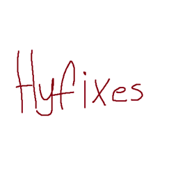 Hyfixes