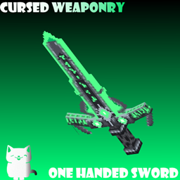 It’s Valen’s Cursed Weaponry – Sword [One Hand]