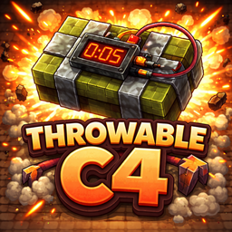 Throwable C4 – Adhesive Bomb – Explosives Pack Addon
