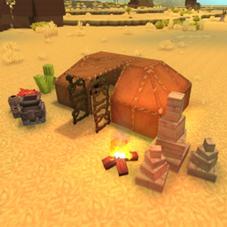Desert Base Camp – Tent (Model 1)