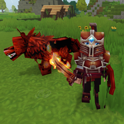 Fire Enchants for swords and Red Wolf Mount