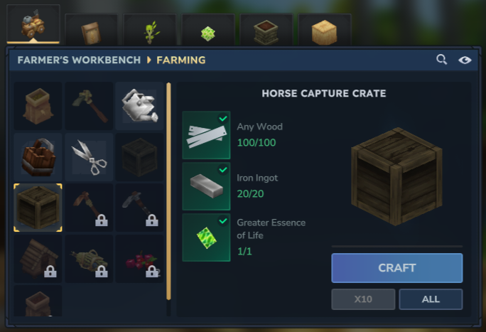 Horse Capture Crate