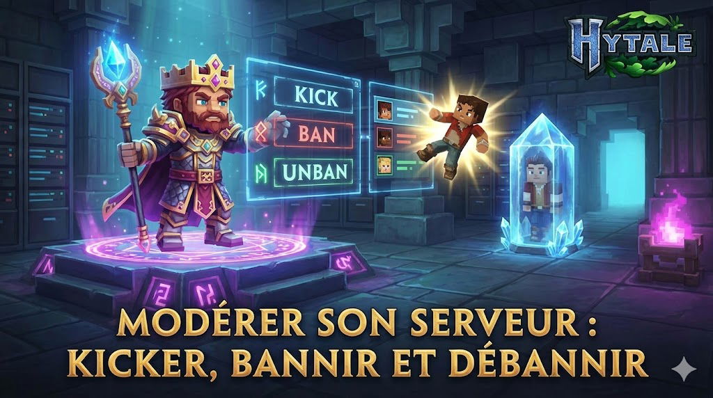 Moderando tu servidor: Expulsar, Banear y Desbanear